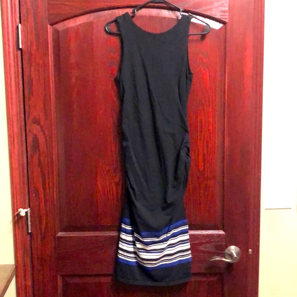 Athleta Black Midi Dress